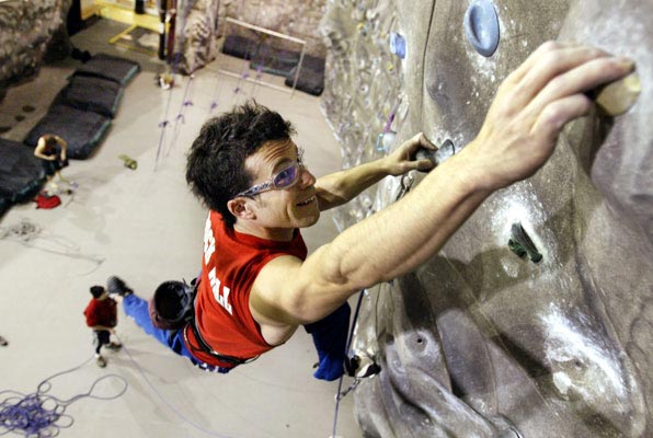 indoor-rock-climbing-gym. Reading time: < 1 minute